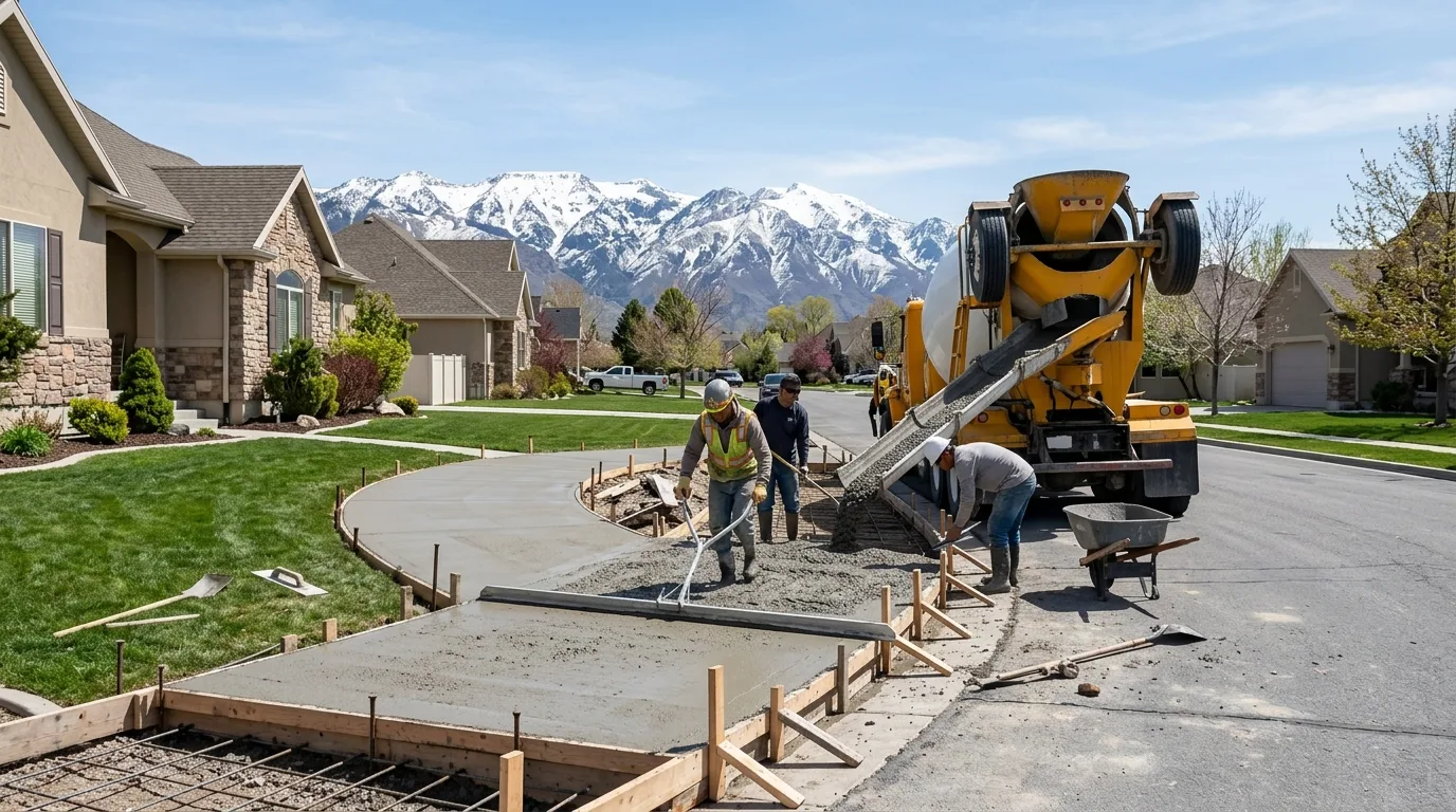 Ogden Concrete Pouring: Best Season & Timing Guide